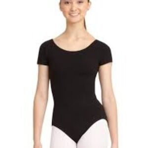 CAPEZIO‎ Short Sleeve Leotard Size Large